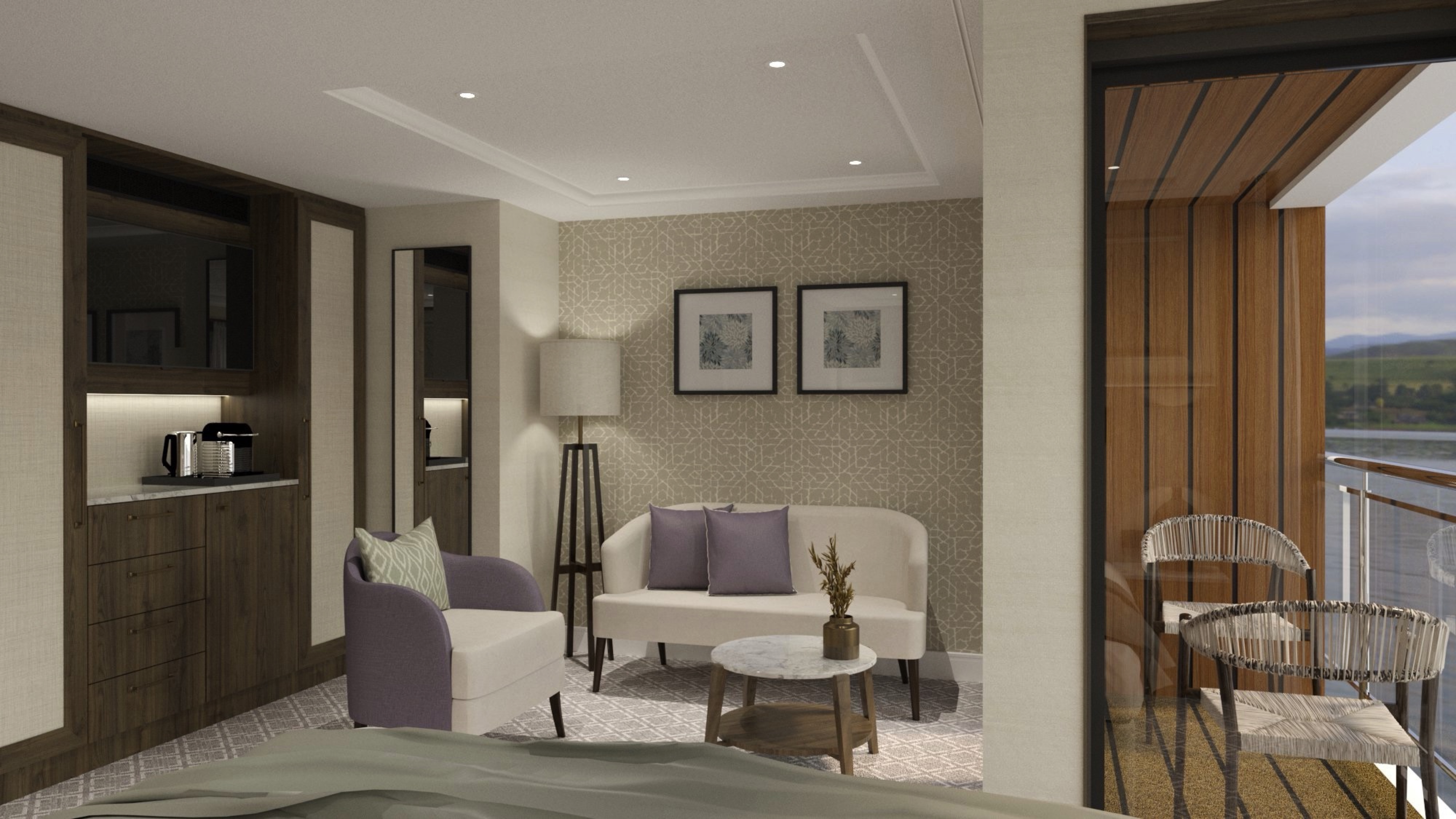 Deluxe Balcony Suite - Diamond Deck